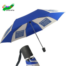 parapluie pliant super plat automatique promotionnel pour le voyage